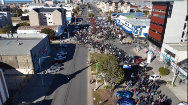 Se realizó el acto de la CGT en Río Grande acompañando la jornada del paro