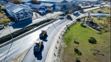 Comenzó la pavimentación del ingreso a la ciudad capital