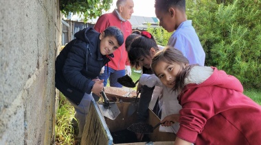 Tolhuin y Río Grande compartieron una jornada ambiental junto a estudiantes