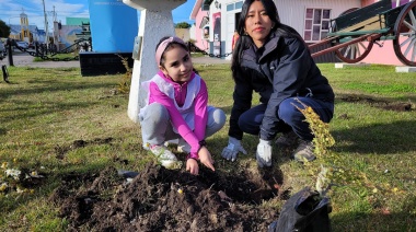 Tolhuin y Río Grande compartieron una jornada ambiental junto a estudiantes