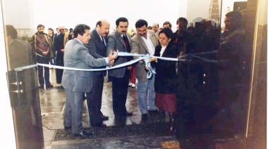 Ferreyra compartió sus recuerdos de la fundación de la Casa de la Cultura