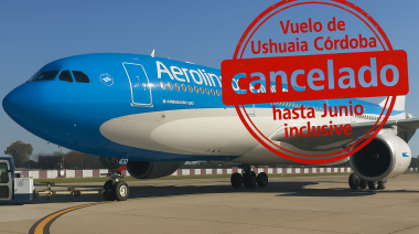 Blanco sobre la suspensión del vuelo Ushuaia-Córdoba: “Los porteños no entienden que el país es extenso”
