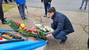 El Municipio de Río Grande acompañó el acto en memoria de los 323 tripulantes del Belgrano