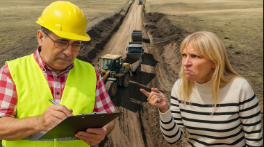 Zarantonello respondió  con firmeza a las críticas por la obra en la Ruta N°7: “No sabía que Fresia era inspector”
