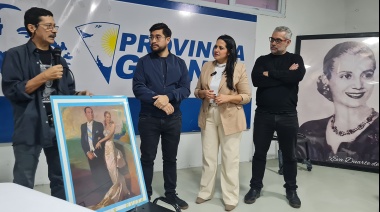 Provincia Grande rindió homenaje a Evita con una jornada de reflexión