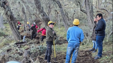 Se realizó en Tolhuin una jornada de cierre de temporada en prevención de incendios forestales