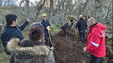 Se realizó en Tolhuin una jornada de cierre de temporada en prevención de incendios forestales