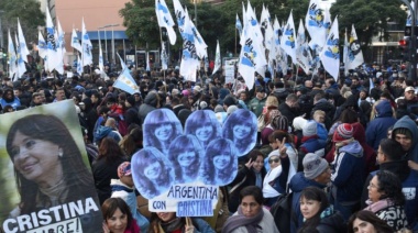 “Vamos a volver, porque tenemos pueblo, tenemos historia y tenemos patria”