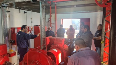 Invirtieron en un nuevo sistema contra incendios que favorecerá a todo el parque industrial