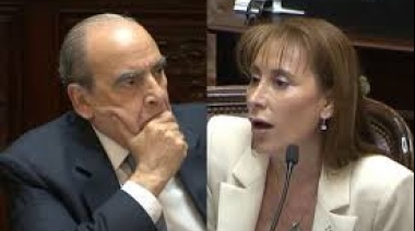 Francos abandonó el recinto tras un fuerte cruce con senadora fueguina Cristina López