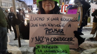 Se concretó la manifestación en defensa de la universidad pública