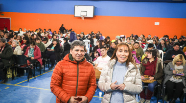 López y Pino encabezaron un nuevo Gran Bingo Solidario en Río Grande