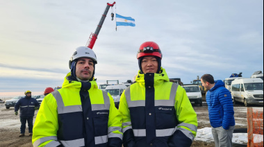 “Estamos orgullosos de ayudar a TotalEnergies a construir el parque eólico más austral del mundo”