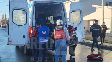 Accidente en Estrada y Bilbao: un peatón trasladado al hospital