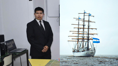 Ingeniero Industrial de la UTN fueguina recorre el mundo a bordo de la Fragata Libertad