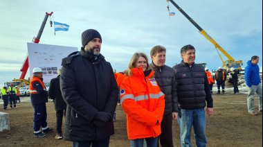 TotalEnergies avanza con el montaje de los aerogeneradores en Cullen