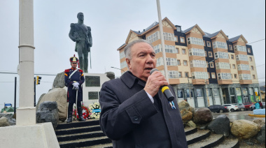 La UTN fueguina brindó un homenaje al General San Martín junto a las fuerzas vivas