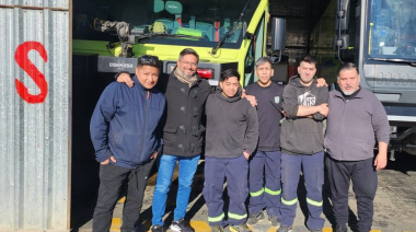Representantes de ATE realizaron una recorrida por el Aeropuerto de Río Grande