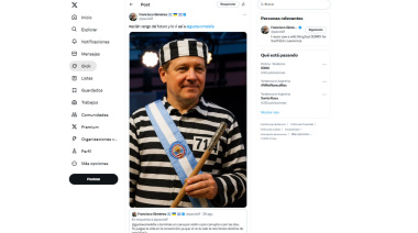 Duro posteo contra el gobernador Gustavo Melella