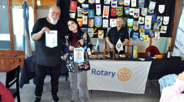 Rotary Club Río Grande celebró un almuerzo con estudiantes del intercambio internacional