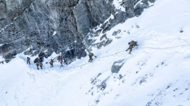 Infantes de Marina de Argentina y EE.UU. realizaron un adiestramiento de baja montaña y monte austral en Tierra del Fuego