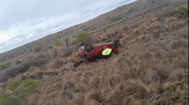 Murió una mujer de Tierra del Fuego en un vuelco cerca de Santa Isabel