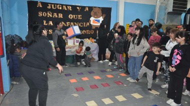 Alegría y solidaridad en un masivo festejo por el Mes de las Infancias en la Margen Sur