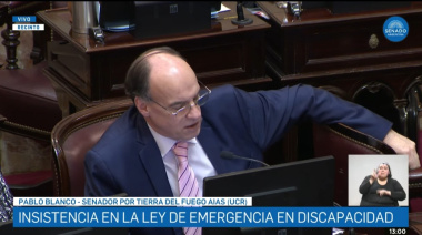 Pablo Blanco en el Senado: “El ajuste no puede pasar por quienes más lo necesitan”