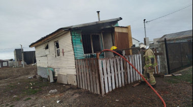 Incendio en una vivienda sin personas lesionadas