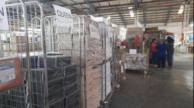 Para poder abonar los sueldos adeudados, sigue la venta de sábanas en Blanco Nieve