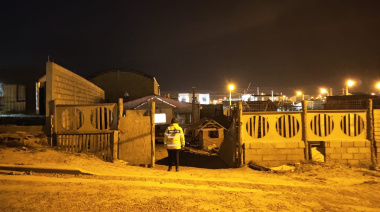 Robaron un tubo de gas y los atraparon