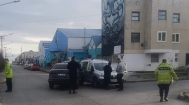 Choque con una mujer trasladada al hospital