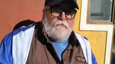 Veteranos de Malvinas junto a los gremios, se manifiestan contra Milei