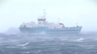 El viento paraliza el cruce en Primera Angostura y complica la ida a Punta Arenas