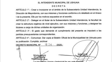 Ahora sí, Vuoto tiene sus mayordomos