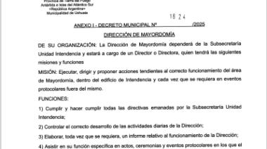 Ahora sí, Vuoto tiene sus mayordomos