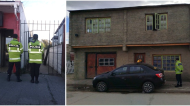 Allanaron por un robo y encontraron 33 plantas de cannabis, entre otros elementos