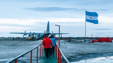 Pollos de RGA Alimentos llegaron a la Antártida