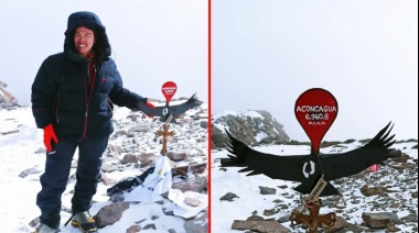 Riograndense hizo cumbre y conquistó el Aconcagua