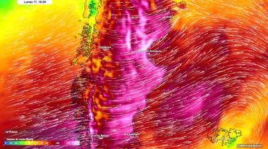 Patagonia: ráfagas de hasta 150 km/h provocan cierres, restricciones y daños en toda la región