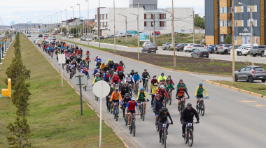 El Movimiento Popular Fueguino realizó con gran éxito la Contrarreloj Solidaria en Parejas