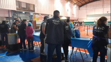 Entregaron más de 4 mil porciones de locro