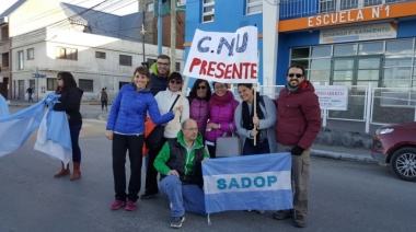 Durante la jornada de hoy para y se moviliza el SADOP