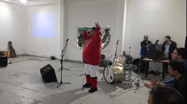 Se realizó la primera peña con artistas dentro de la Unidad de Detención