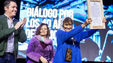 “Seguimos de pie y vamos a seguir estando por las y los jóvenes”, dijo ‘Taty’ Almeida