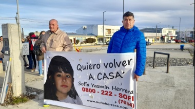 En Río Grande se volvió a pedir por Sofía Herrera