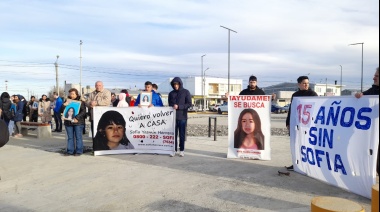 En Río Grande se volvió a pedir por Sofía Herrera