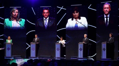 Con fuertes cruces por la economía, Massa y Bullrich buscaron polarizar con Milei