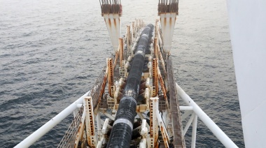Finalizó la construcción del gasoducto submarino que conectará a la plataforma