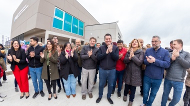 Melella, Pérez y Harrington recorrieron el Nuevo Centro Municipal de Desarrollo Comunitario de Río Grande